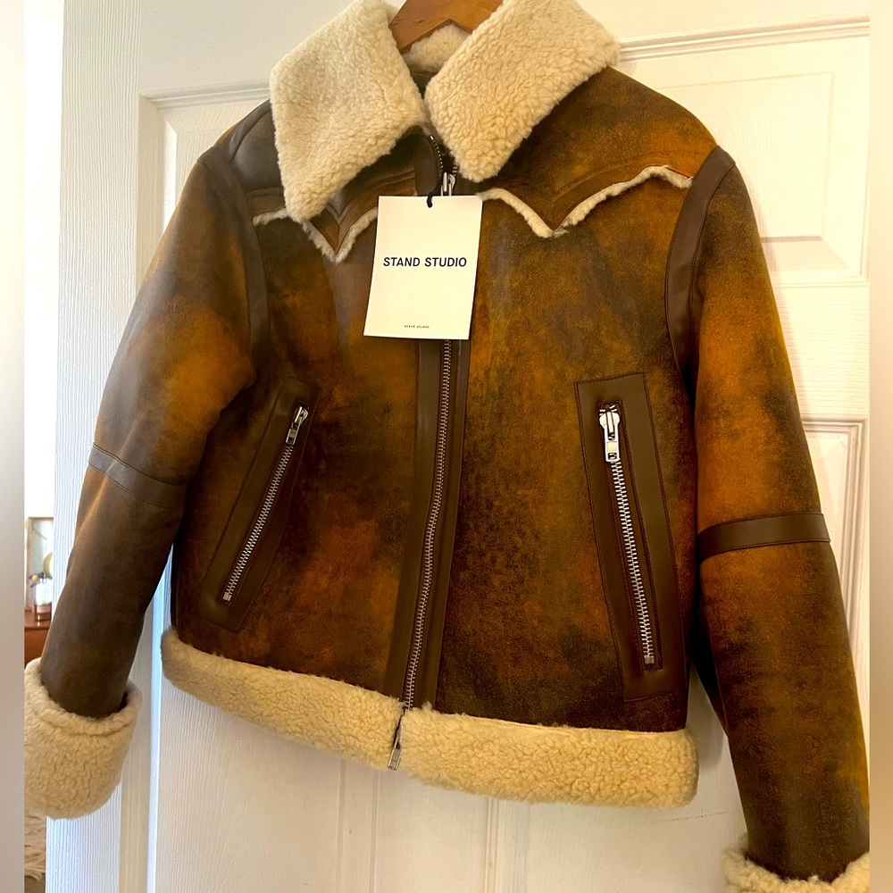 Brand New Strand Studio Faux Leather jacket